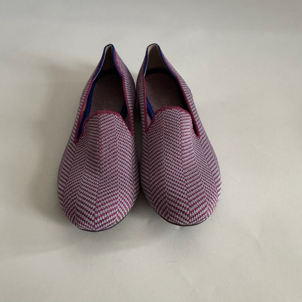Rothy's The Loafer Amethyst Herringbone 5.5 Flats Washable Comfort Easy Travel‎